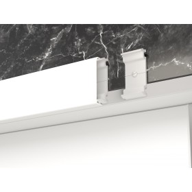 Алюминиевый оконный наличник АLN-50 анод.серебро /покраска по Ral