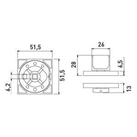 Завертка сантехническая OL-L IMP Императорское золото