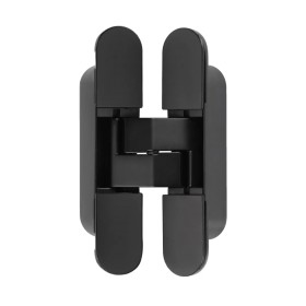 Петли дверные Archie универсальные скрытого монтажа с 3D регулировкой 115х23-3D-BLACK черный матовый Петли дверные Archie универсальные скрытого монтажа с 3D регулировкой 115х23-3D-BLACK черный матовый
