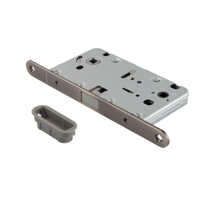 Защелка врезная магнитная под ключевой цилиндр LM 5212OL BH черненое серебро