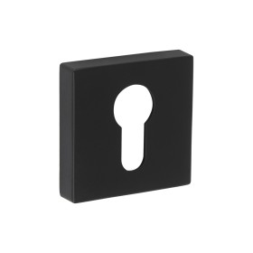 Накладка под евроцилиндр ARCHIE VERGE CL-L BL матовый черный Накладка под евроцилиндр ARCHIE VERGE CL-L BL матовый черный