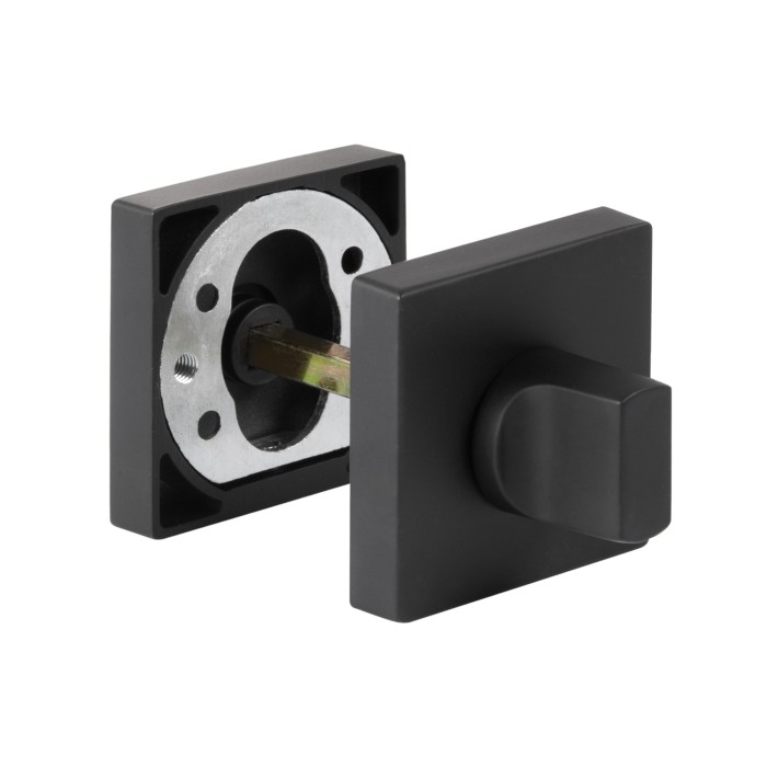 Завертка сантехническая OL-L BL Матовый черный Завертка сантехническая OL-L BL Матовый черный