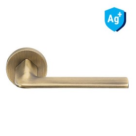 Межкомнатная дверная ручка Archie Sillur на круглой накладке SEGURO ANT.BRONZE античная бронза Межкомнатная дверная ручка Archie Sillur на круглой накладке SEGURO ANT.BRONZE античная бронза