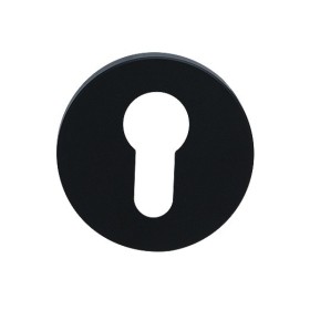 Накладка круглая под цилиндр Archie SILLUR CL M.BLACK матовый черный Накладка круглая под цилиндр Archie SILLUR CL M.BLACK матовый черный