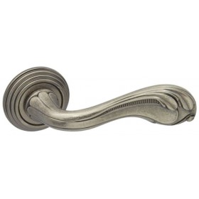 Межкомнатная дверная ручка Adden Bau FABIO V210 Состаренное серебро