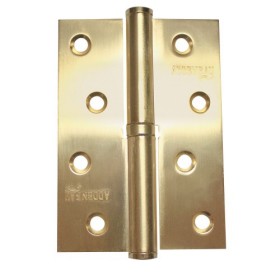 Петля разъемная левая Adden Bau 100X70X3 LEFT SATIN GOLD Матовое золото; без короны Петля разъемная левая Adden Bau 100X70X3 LEFT SATIN GOLD Матовое золото; без короны