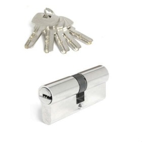 Ключевой цилиндр Adden Bau CYL 5-60 KEY CHROME Хром; ключ-ключ Ключевой цилиндр Adden Bau CYL 5-60 KEY CHROME Хром; ключ-ключ