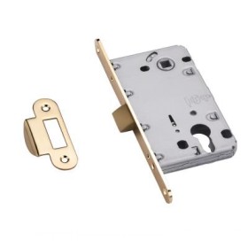 Защёлка под цилиндр беcшумная Adden Bau KEY 418 GOLD золото Защёлка под цилиндр беcшумная Adden Bau KEY 418 GOLD золото