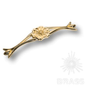 278-160-Gold Ручка скоба глянцевое золото 160 мм 278-160-Gold Ручка скоба глянцевое золото 160 мм