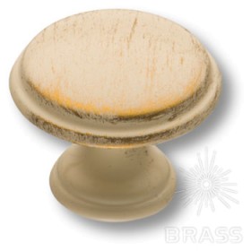 15.330.29.20 Ручка кнопка классика, слоновая кость с позолотой 15.330.29.20 Ручка кнопка классика, слоновая кость с позолотой