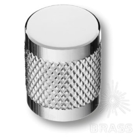 1480 0015 Chrome Ручка кнопка модерн, глянцевый хром 1480 0015 Chrome Ручка кнопка модерн, глянцевый хром