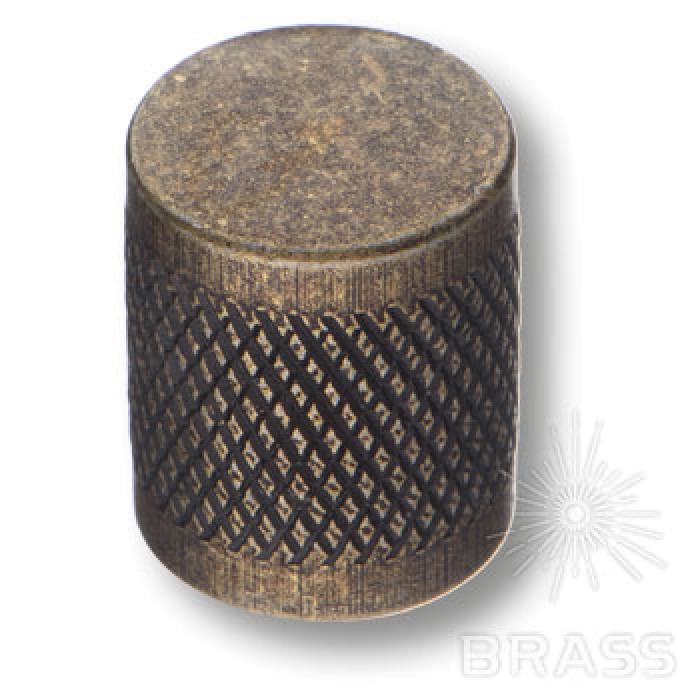 1480 0015 Antique Bronze Ручка кнопка модерн, античная бронза