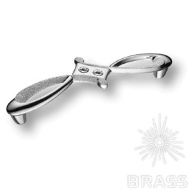 15.172.128.07 SWA DIA Ручка скоба с кристаллами Swarovski, глянцевый хром 128 мм 15.172.128.07 SWA DIA Ручка скоба с кристаллами Swarovski, глянцевый хром 128 мм