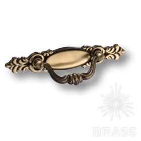 2218.0064.001 Ручка скоба классика античная бронза 64 мм 2218.0064.001 Ручка скоба классика античная бронза 64 мм