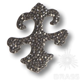 702810-001SSHA Swarovski elements Декоративная накладка Valentina, цвет тёмно-серый 702810-001SSHA Swarovski elements Декоративная накладка Valentina, цвет тёмно-серый