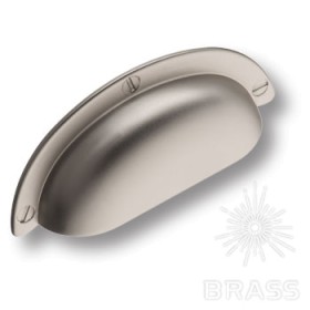 15.284.64.06 Ручка раковина современная классика, матовый никель 64 мм 15.284.64.06 Ручка раковина современная классика, матовый никель 64 мм