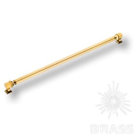 BU 015.480.19SQ Ручка скоба модерн глянцевое золото 480 мм BU 015.480.19SQ Ручка скоба модерн глянцевое золото 480 мм