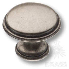 15.330.29.16 Ручка кнопка классика, старое серебро 15.330.29.16 Ручка кнопка классика, старое серебро