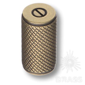 15.386.30.04 Ручка кнопка модерн, старая бронза 15.386.30.04 Ручка кнопка модерн, старая бронза