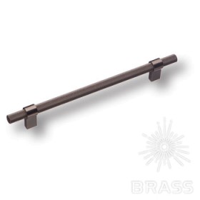8774 0192 BBN-BBN Ручка рейлинг модерн, чёрный матовый никель 192 мм 8774 0192 BBN-BBN Ручка рейлинг модерн, чёрный матовый никель 192 мм