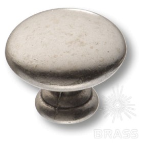 15.324.30.16 Ручка кнопка современная классика, старое серебро 15.324.30.16 Ручка кнопка современная классика, старое серебро