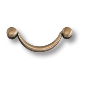 2687.0064.001 Ручка скоба классика античная бронза 64 мм 2687.0064.001 Ручка скоба классика античная бронза 64 мм