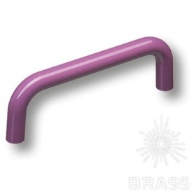 627MO Ручка скоба детская коллекция, цвет фиолетовый глянцевый 96 мм 627MO Ручка скоба детская коллекция, цвет фиолетовый глянцевый 96 мм