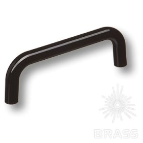 627NE Ручка скоба детская коллекция, цвет чёрный глянцевый 96 мм 627NE Ручка скоба детская коллекция, цвет чёрный глянцевый 96 мм