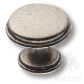 15.330.24.16 Ручка кнопка классика, старое серебро 15.330.24.16 Ручка кнопка классика, старое серебро