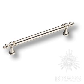 1670-51-160-052 Ручка рейлинг модерн, глянцевый никель 160 мм 1670-51-160-052 Ручка рейлинг модерн, глянцевый никель 160 мм