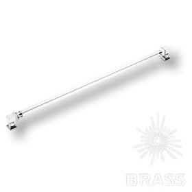 BU 015.480.07SQ Ручка скоба модерн глянцевый хром 480 мм BU 015.480.07SQ Ручка скоба модерн глянцевый хром 480 мм