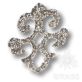 702812-001CAL Swarovski elements Декоративная накладка Valentina, цвет серебро 702812-001CAL Swarovski elements Декоративная накладка Valentina, цвет серебро