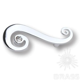 7183.0064.026.D Ручка скоба с кристаллом Swarovski эксклюзивная коллекция, глянцевый хром 64 мм 7183.0064.026.D Ручка скоба с кристаллом Swarovski эксклюзивная коллекция, глянцевый хром 64 мм
