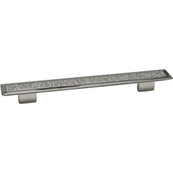 Ручка-скоба 192-160мм отделка серебро