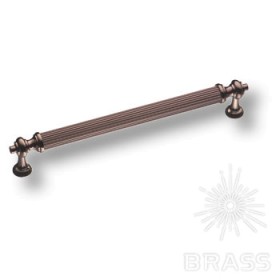 2512-004-160 Ручка скоба латунь современная классика графит 160 мм 2512-004-160 Ручка скоба латунь современная классика графит 160 мм