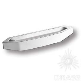 RINGQ/160-С Ручка скоба модерн глянцевый хром 160 мм RINGQ/160-С Ручка скоба модерн глянцевый хром 160 мм