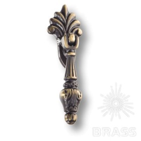 15.413.00.04 Ручка капля на подложке классика, старая бронза 15.413.00.04 Ручка капля на подложке классика, старая бронза