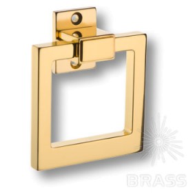 BU 014.75 CS 19 Ручка кольцо модерн, глянцевое золото BU 014.75 CS 19 Ручка кольцо модерн, глянцевое золото