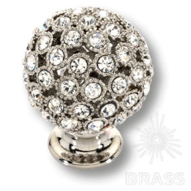 MOB 472 26 SWA 07 Ручка кнопка с кристаллами Swarovski, эксклюзивная коллекция, глянцевый хром MOB 472 26 SWA 07 Ручка кнопка с кристаллами Swarovski, эксклюзивная коллекция, глянцевый хром