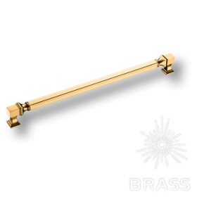 BU 015.320.19SQ Ручка скоба модерн глянцевое золото 320 мм BU 015.320.19SQ Ручка скоба модерн глянцевое золото 320 мм
