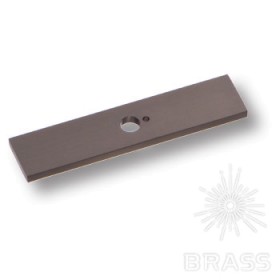 8774P 0008 BBN Подложка мебельная модерн, чёрный матовый никель 8774P 0008 BBN Подложка мебельная модерн, чёрный матовый никель