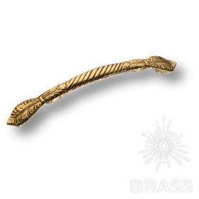 15.858.160.28 Ручка скоба классика античное золото 160 мм 15.858.160.28 Ручка скоба классика античное золото 160 мм