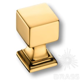 15.374.18.19 Ручка кнопка модерн, глянцевое золото 15.374.18.19 Ручка кнопка модерн, глянцевое золото