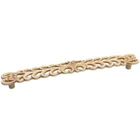 Ручка-скоба 192мм отделка золото винтаж Ручка-скоба 192мм отделка золото винтаж