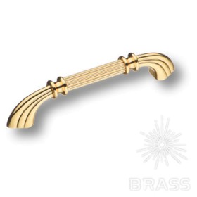 1890-60-128-053 Ручка скоба модерн глянцевое золото 128 мм 1890-60-128-053 Ручка скоба модерн глянцевое золото 128 мм