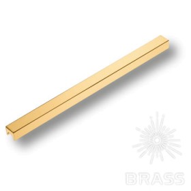 1700 0320 GL Ручка профиль современная классика глянцевое золото 320 мм 1700 0320 GL Ручка профиль современная классика глянцевое золото 320 мм