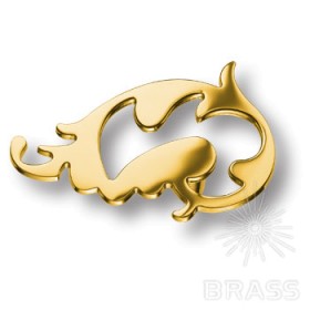 AG264/SX-G Ручка кнопка современная классика, глянцевое золото AG264/SX-G Ручка кнопка современная классика, глянцевое золото