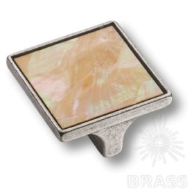 15.326.32 MP 05 16 Ручка кнопка квадратная эксклюзивная коллекция, старое серебро 32 мм 15.326.32 MP 05 16 Ручка кнопка квадратная эксклюзивная коллекция, старое серебро 32 мм