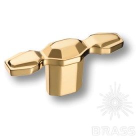 15.379.60.19 Ручка кнопка современная классика, глянцевое золото 15.379.60.19 Ручка кнопка современная классика, глянцевое золото