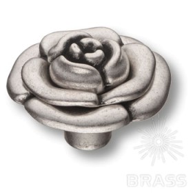 15.393.55.16 Ручка кнопка современная классика, старое серебро 15.393.55.16 Ручка кнопка современная классика, старое серебро